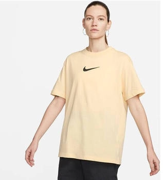 Nike Shirt NSW TEE BF MS FD1129 pale vanilla schwarz