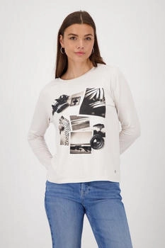 Monari Langarm Shirt Collage oat milk