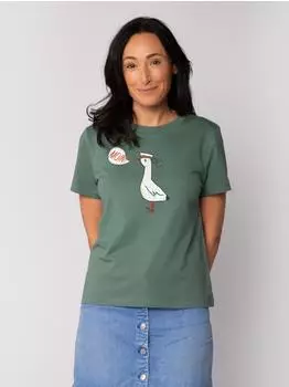 watapparel T-Shirt Moin Seagull grün bay