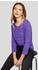 Rabe 4-Arm-Shirt Strukturmuster lila violett