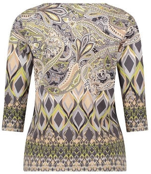 Betty Barclay Ringelshirt grau beige