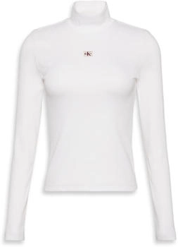 Calvin Klein Langarmshirt Label 0 YAA white