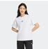 Adidas Essentials SMALL Logo Cotton T-Shirt weiß schwarz