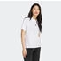 Adidas Essentials SMALL Logo Cotton T-Shirt weiß schwarz