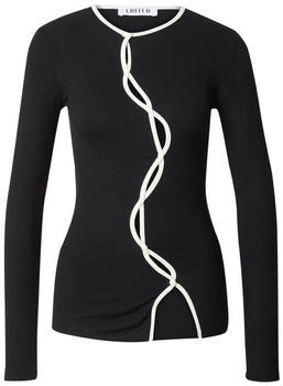 EDITED Shirt 'Yosefine' schwarz weiß 12856164