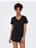 Only ONPCORE LIFE VN SS REG TEE NOOS Trainingsshirt Reflektoren schwarz meliert