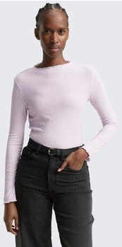 Tom Tailor Denim Ripp Langarmshirt Stehkragen lilac fog