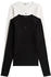 Tommy Hilfiger Shirt 'Essential' schwarz weiß