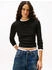 Tommy Hilfiger Shirt 'Essential' schwarz weiß