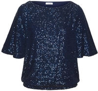 LASCANA Paillettenshirt mit weiten &Auml;rmeln, festliches Glitzershirt, Partyshirt
