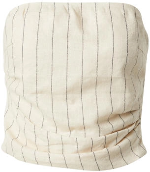 EDITED Mooni Shirttop 1-tlg grau weiß