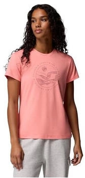 Columbia Sloan Ridge Graphic Tee alpenglow linear landscape 687