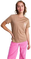 Roxy Oceanregular Poster T-Shirt woodsmoke XS Damen