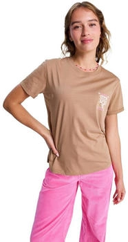 Roxy Oceanregular Poster T-Shirt woodsmoke
