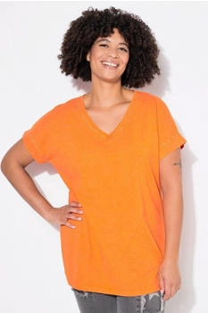 Angel of Style T-Shirt Komfort Fit Ziernieten orange