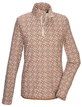 Killtec KSW 109 WMN LS SHRT Langarmshirt braun toffee