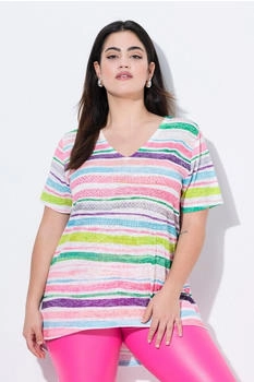 Angel of Style T-Shirt A-Linie Ringel