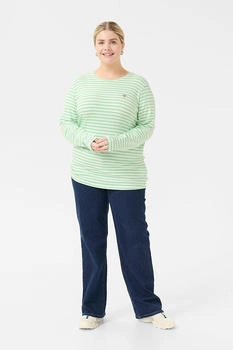 Kaffe Curve Longsleeve weiß