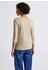 Street One Basic T-Shirt Arm baumwolle beige 3116816