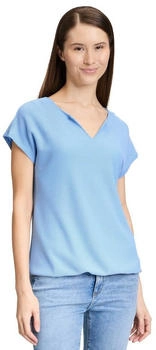 Betty Barclay Kurzarmshirt Struktur blau weiß