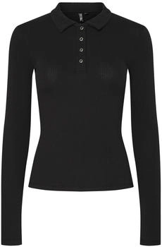 Pieces Shirt 'PCKITTE' schwarz