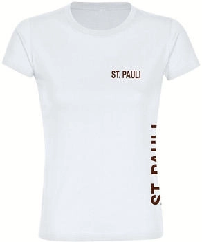 multifanshop T-Shirt Brust Seite weiß
