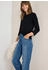 Cecil 4-Arm-Shirt U-Boot-Ausschnitt schwarz