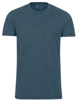 Trigema T-Shirt Slim Fit aus DELUXE Baumwolle jeans-melange