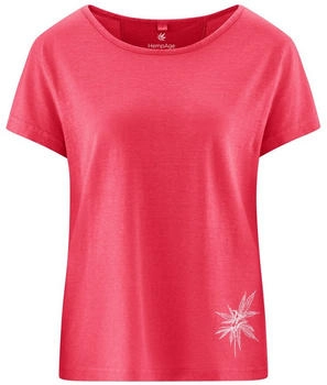 HemPage T-Shirt Print Magnolia rot