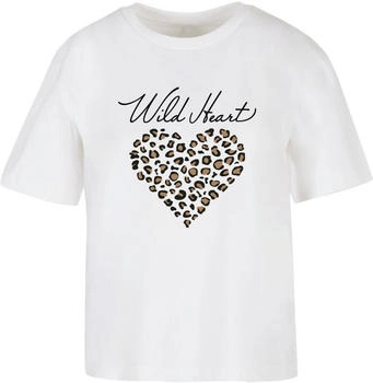 Miss Tee Damen T-Shirt Wild Heart leo MST358