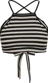 Urban Classics triangle top schwarz grau