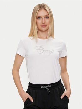 CMP T-shirt bianco grau 16XR