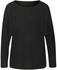Vivance Dreams Langarmshirt Struktur-Optik schwarz