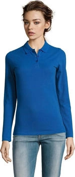 Sol's Pique-Polo-Shirt langärmlig PC2908 königsblau