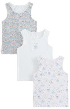 Next Fashion Bedruckte Trägertops 3er-Pack pink maus