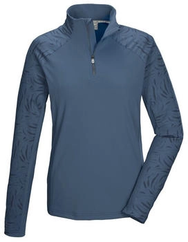 Killtec Langarmshirt KSW WMN FLX SHRT blau