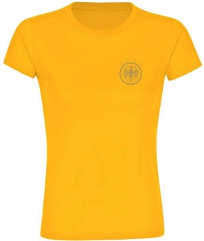 multifanshop T-Shirt Adler Retro gelb