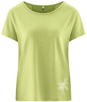 HemPage T-Shirt Print hanf biobaumwolle bamboo grün