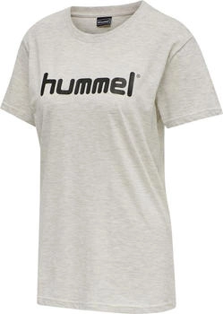 Hummel hmlGO Cotton Logo T-Shirt beige