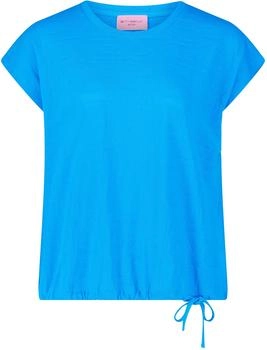 Betty Barclay Strukturshirt Tunnelzug blau aster