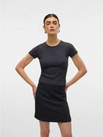 Vero Moda Kurzarmshirt "VMCHLOE SS SHORT TOP JRS NOOS" Baumwollmischung