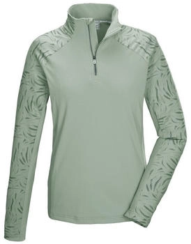Killtec KSW WMN FLX SHRT Langarmshirt grau graugrün