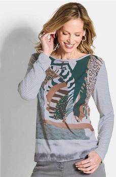 GOLDNER Shirt grün