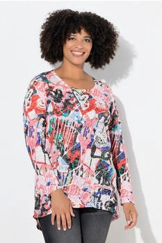 Angel of Style V-Ausschnitt Shirt mischfarben