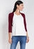Seidel Shirtjacke mit 3/4 Ärmeln (37305022) bordeaux