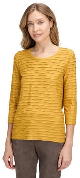Betty Barclay Basic Shirt mit Wellenstruktur gold