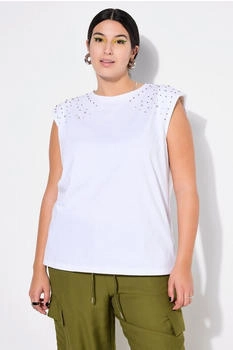 Studio Untold Ärmelloses Blusenshirt (70888003) offwhite