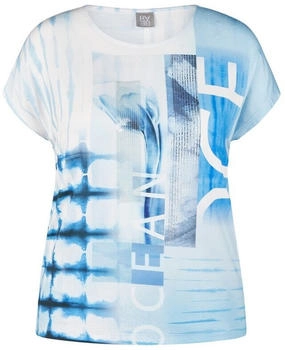 Rabe Gemustertes T-Shirt (522313532352) hellblau