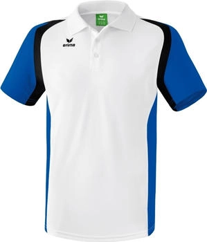 Erima Damen Funktions Poloshirt weiß/royalblau