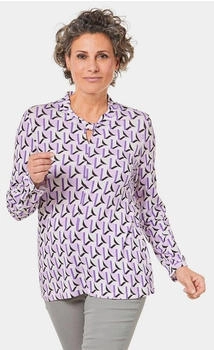 GOLDNER Shirt mit Cut-Outs (1273005200520) flieder/mischfarben